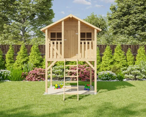 Kinderspielhaus Stelzenhaus 180x200cm