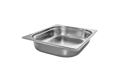 AcMax Thermoschüssel GN 1/2 Gastronormbehälter GN-Behälter Edelstahl 4 Liter Tiefe 65mm, (0-tlg)