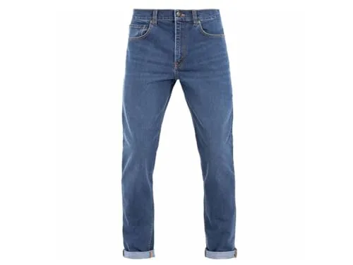 John Doe Classic Tapered Motorradhose Indigo von John Doe