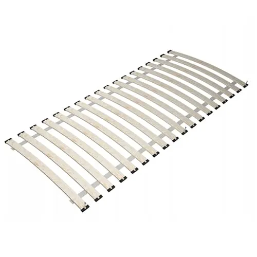 Bettgestell 80x200 cm, 16 Birkenleisten, Höhe 8 mm, Breite der Leiste 53 mm
