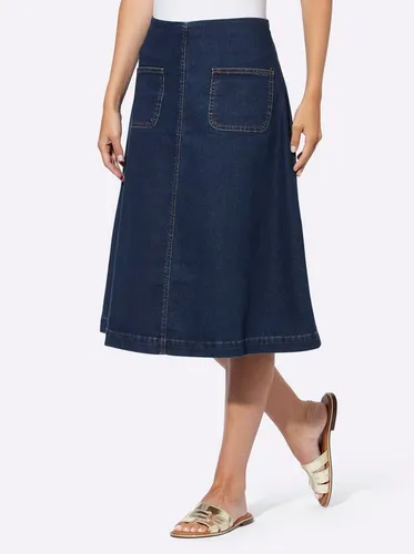 heine A-Linien-Rock Jeansrock . von Heine