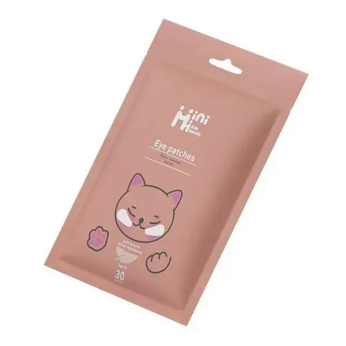 MINIMI Augenmaske Augenpatches für Kinder aus Stoff 30 Stück