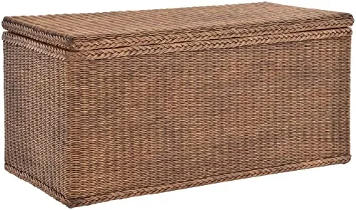 Produktbild Korb-Outlet Rattan Wäschetruhe (Vintage Braun, MAX)