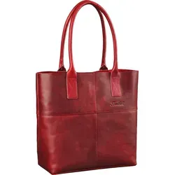Benthill Shopper Leder Damen - Vintage Schultertasche aus echtem Rindsleder, robust und geräumig für jeden Tag
