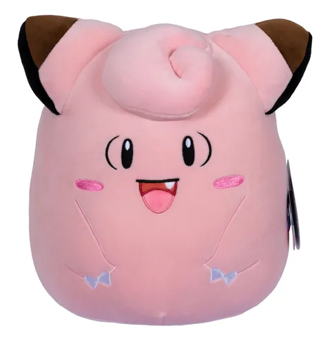 JAZWARES Stofftier Pokémon Squishmallows Piepi (35cm) - Action- & Spielfiguren, kuscheliges und weiches Stofftier mit 35 cm Größe, perfekt für Pokémon-Fans und zum Spielen oder Sammeln.