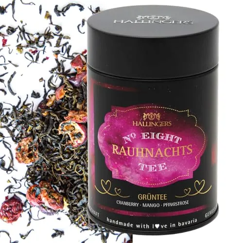 Hallingers Genuss Manufaktur Grüner Tee Rauhnachtsgeschenk