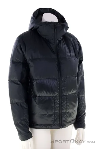 Marmot Guides Down Hoody Damen Outdoorjacke - Schwarz - L - Funktionsjacke für Damen, mit hochwertiger Daunenfüllung für optimale Wärme und Komfort beim Outdoor-Abenteuer.