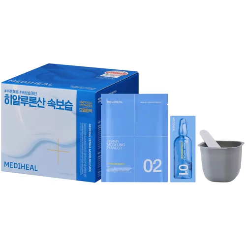 Produktbild Mediheal Hyaluronate Moisture 2 Step feuchtigkeitsspendende Algenmaske + Ampulle