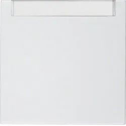 Berker 16261909 Wippe mit Beschriftungsfeld, S.1/B.3/B.7, polarweiß matt