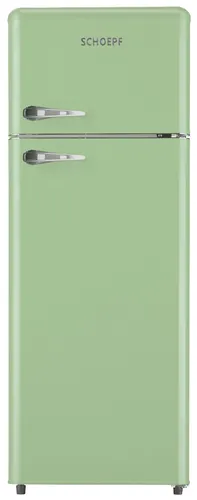SCHOEPF Kühl- Gefrierkombination Retro RKG218DSG von SCHOEPF