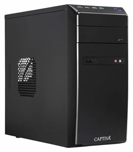Captiva Business PC 10-1838 - Leistungsstarker Desktop mit Ryzen 5 - Der Captiva Business PC 10-1838 bietet mit AMD Ryzen 5 5655G und 16 GB RAM optimale Leistung für Büroanwendungen. Ausgestattet mit 500 GB SSD und Windows 11 ist er ideal für den professionellen Einsatz.