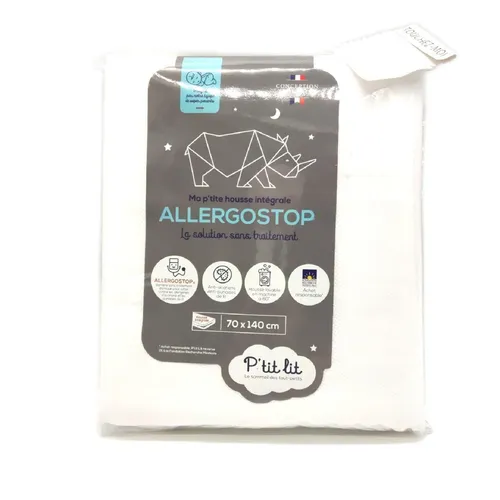 P'tit Lit Matratzenschoner Allergostop 70x140 Komplettbezug Schutzbezug Lotte