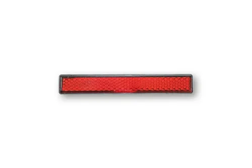 ZIEGER Katzenauge Rückstrahler mit Gewindebolzen M5 rot 16 x 103 mm