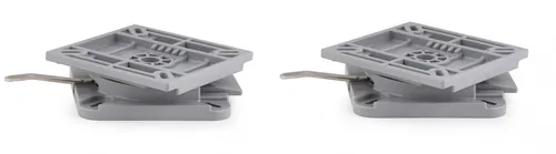 2x Sitzkonsole Sockelfuß Drehteller Drehkonsole Boot Bootssitz