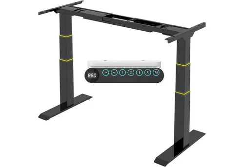 FLEXISPOT E6 Elektrisch höhenverstellbares Tischgestell in schwarz von FLEXISPOT