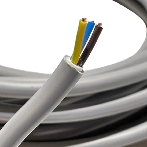 Stromkabel Mantelleitung NYM-J 3 x 1,5 - 25m grau - Kabel & Leitungen - Vielseitiges Stromkabel für Profis und Heimwerker, ideal für Renovierungen und Baustellen, einfach zu verlegen und langlebig.