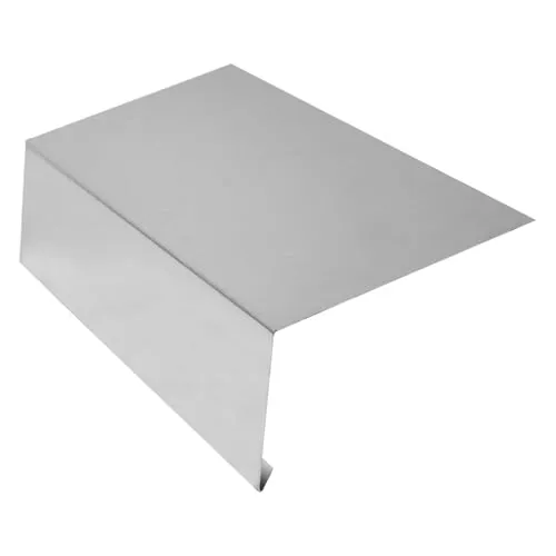 INEFA Dachrinne Rinneneinhang aus Aluminium, 200cm - Dachrinnen-Zubehör für eine sichere Ableitung von Regenwasser, schützt das Mauerwerk vor eindringendem Wasser und ist aus robustem, rostfreiem Aluminium gefertigt.