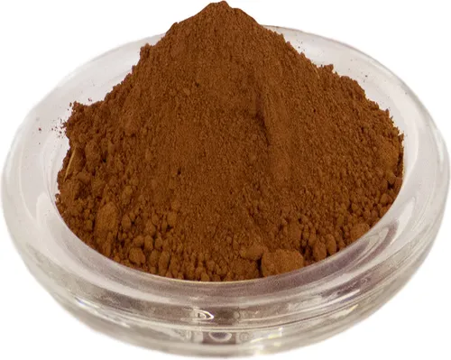 Farbpigment Umbra rötlich, 120 ml im Becher, Erdfarbe, Trockenfarbe