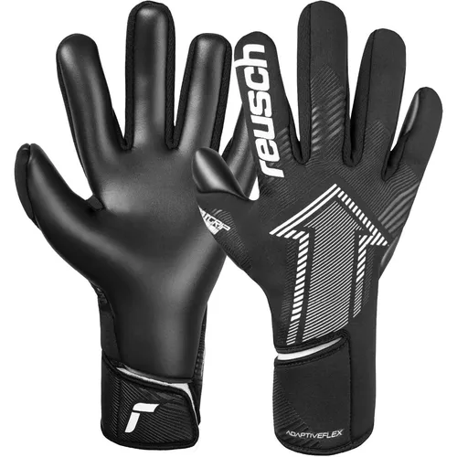 Reusch Fastgrip Infinity Torwarthandschuhe - Torwarthandschuhe für Erwachsene mit außergewöhnlicher Griffigkeit und hoher Haltbarkeit, ideal für Kunstrasen. Das Airventsystem sorgt für optimale Belüftung und hält deine Hände kühl und trocken.