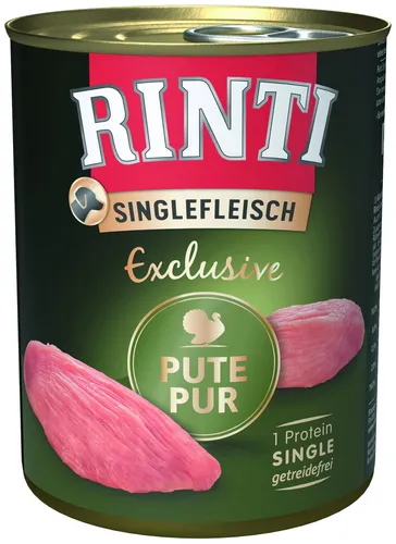 Rinti Singlefleisch Pute 800 g Adult