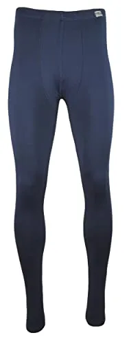 TOPTEX Herren Duo Therm Funktionshose lang Thermohose Lange Ski Unterhose Wintersport (Blau, XL)