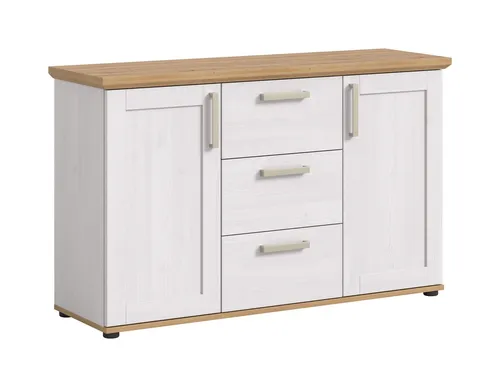 Newroom Sideboard Tinero, Kommode Sibiu Lärche Modern Sideboard Highboard Wohnzimmer Anricht...