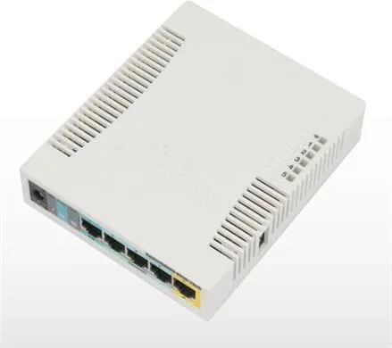 Mikrotik RB951Ui-2HnD, 2,4 GHz, 10,100 Mbit/s