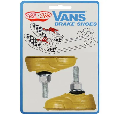Kool Stop Felgenbremse Kool-Stop Bremsschuh V-Brake BMX, T7 Vans gelb, T7-VY