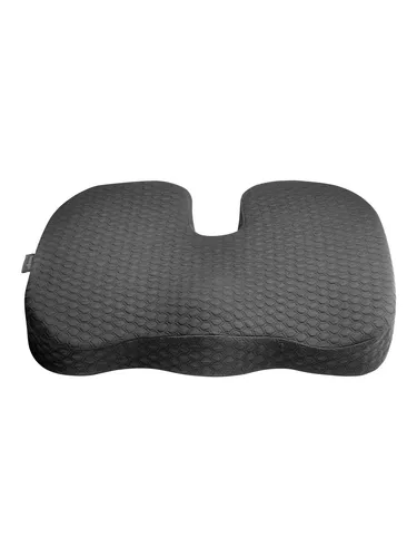 Kensington Sitzkissen Premium schwarz 36,3 x 46,0 cm - Sonstige Sitzmöbel u. Zubehör – Ergonomisches Sitzkissen mit Kühlgelkern für optimalen Komfort und gesunde Sitzhaltung, ideal für lange Sitzzeiten.