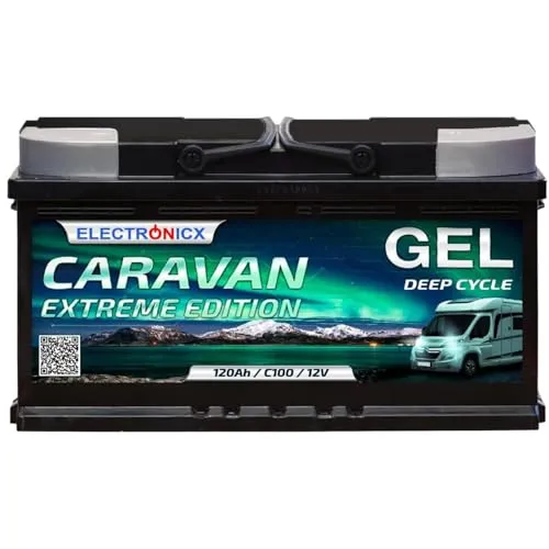 Gel Batterie 12V 120Ah Caravan Extreme Edition