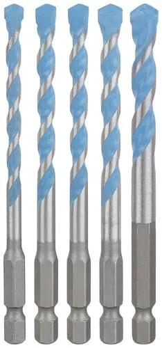 Bosch Accessories EXPERT MultiConstruction HEX-9 2608900586 Mehrzweckbohrer-Set 5teilig 5.5 mm, 6 mm, 6 mm, 7 mm, 8mm