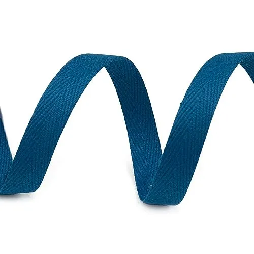 Köperband 1m x 10mm breit große Farbwahl Einfass- Nahtband Gurtband Baumwollband