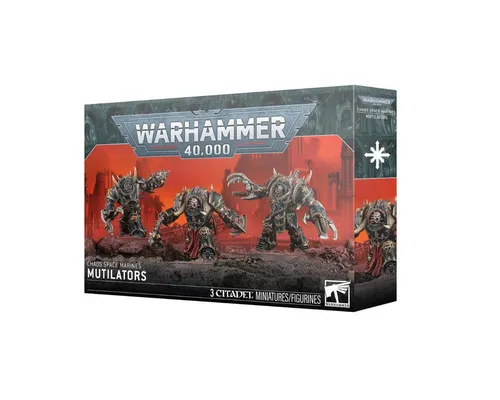 Games Workshop Spielfigur Warhammer 40.000 Chaos - Detaillierte Spielfigur der Chaos Space Marines für das Warhammer 40.000 Universum. Ideal für Sammler und Spieler, die ihre Armee erweitern möchten.