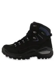 Lowa Renegade Evo GTX Mid Ws Damen (Schwarz/Blau) - 37 EU - Wanderschuhe für Damen mit hervorragendem Geh- und Tragekomfort. Der Renegade Evo GTX Mid ist ideal für Alltag und Outdoor-Abenteuer.