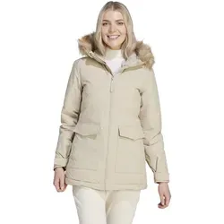 adidas Performance Parka mit abnehmbarem Kunstpelz - Funktionsjacke, wasserabweisend und stylisch, perfekt für kaltes Wetter mit weitenregulierbaren Bündchen und Synthetik-Isolation für optimalen Komfort.
