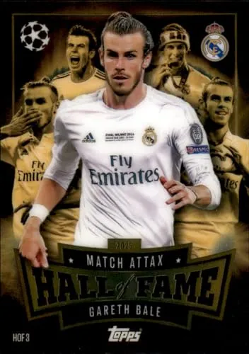 HOF3 - Gareth Bale - Match Attax Hall of Fame - CL 2025/2026
