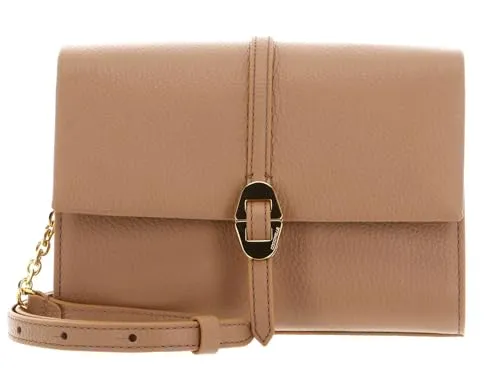 COCCINELLE Damenhandtasche Braun - Elegante Umhängetasche aus 100% Leder, mit verstellbarem Schultergurt und durchdachter Innenaufteilung für optimale Organisation. Ideal für stilbewusste Frauen, die Funktionalität und Stil suchen.
