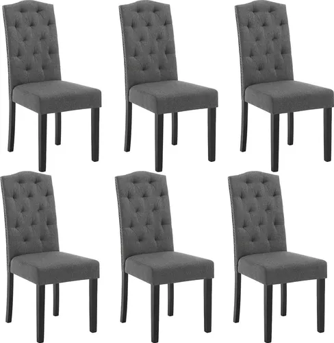 EUGAD 4-Fußstuhl Set (6 St)