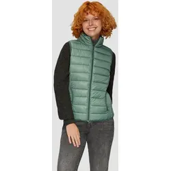 QS Outdoorjacke Outdoor-Weste Gesteppte Weste mit Stehkragen