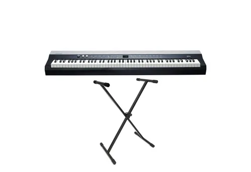 Kurzweil Stage-Piano Kurzweil Stage Piano KAP1-LB 88 Tasten mit Ständer (Digitalpiano, schwarz)