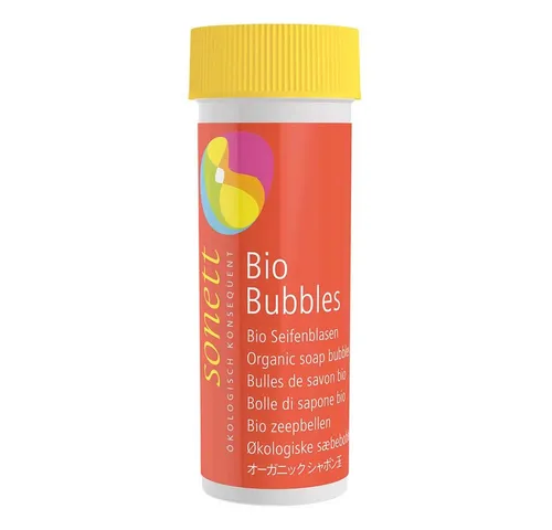 Produktbild Sonett Seifenblasenspielzeug Bio Bubbles - Seifenblasen 45ml