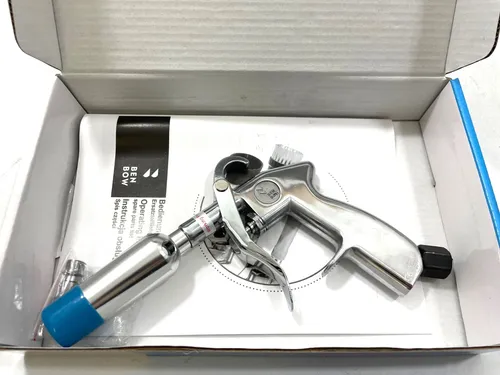BenBow Ausblaspistole Classic mit Venturi-Düse - Druckluftpistole mit Aluminiumgehäuse, ideal für schwer zugängliche Bereiche und hohe Luftleistung von bis zu 1000 L/min – perfekt für Werkstätten und DIY-Projekte.