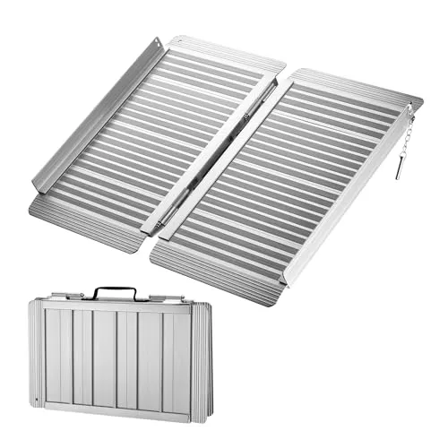 Wiltec Rollstuhlrampe faltbar 62 cm