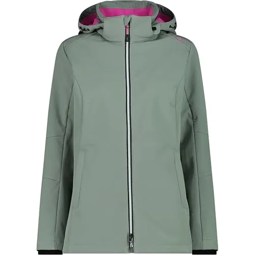 CMP Softshell-Jacke Comfort Fit Damen Mineral von CMP