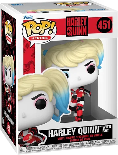 Harley Qinn with Bat 451 Funko Pop! Vinyl Figur