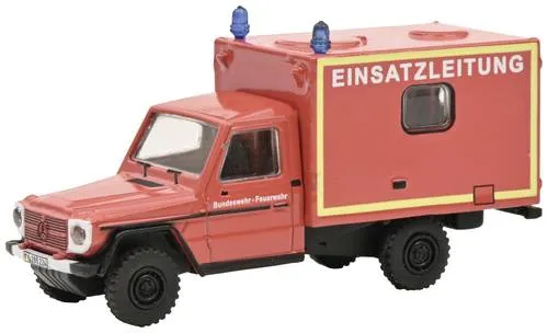 Schuco 452668700 H0 Einsatzfahrzeug Modell Mercedes Benz G Feuerwehr