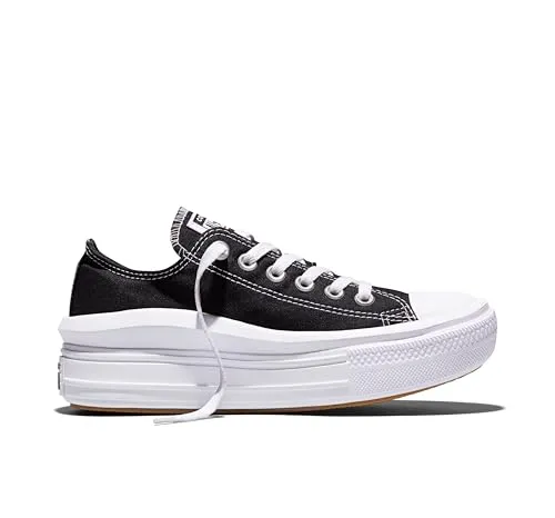 Converse Chuck Taylor All Star Move Ox Schwarz in schwarz von Converse