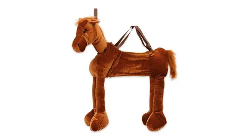 Betzold Kinder-Schlüpfkostüm „Pferd“, Farbe: dunkelbraun