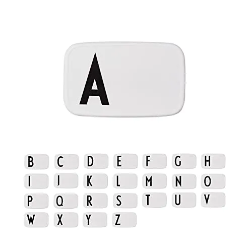 Design Letters Lunchbox in Weiß - 700 ml