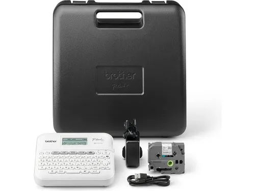 Brother PT-D410VP + Draagkoffer - Etikettendrucker